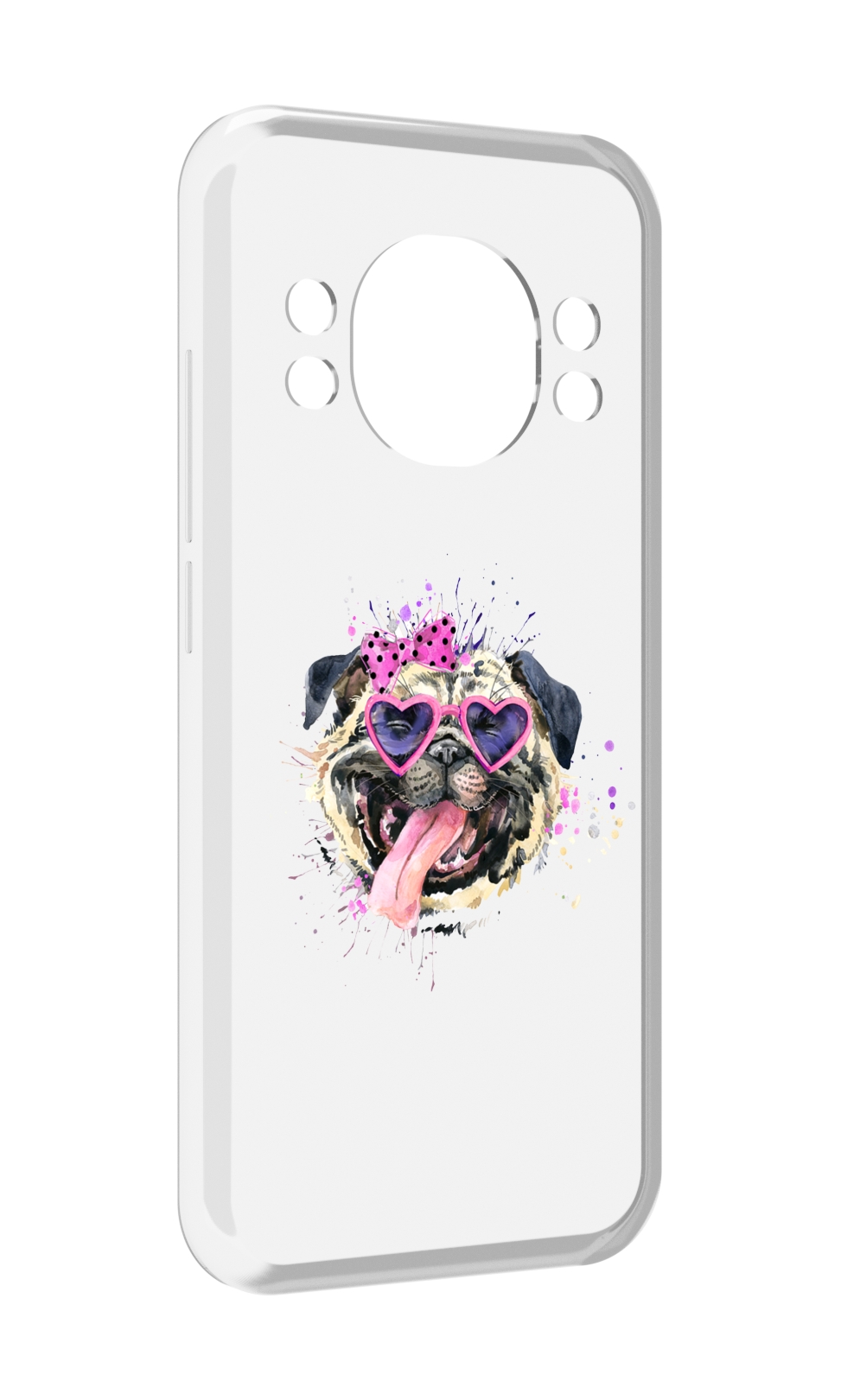 

Чехол MyPads Веселая собака для Doogee S98 / S98 Pro, Прозрачный, Tocco