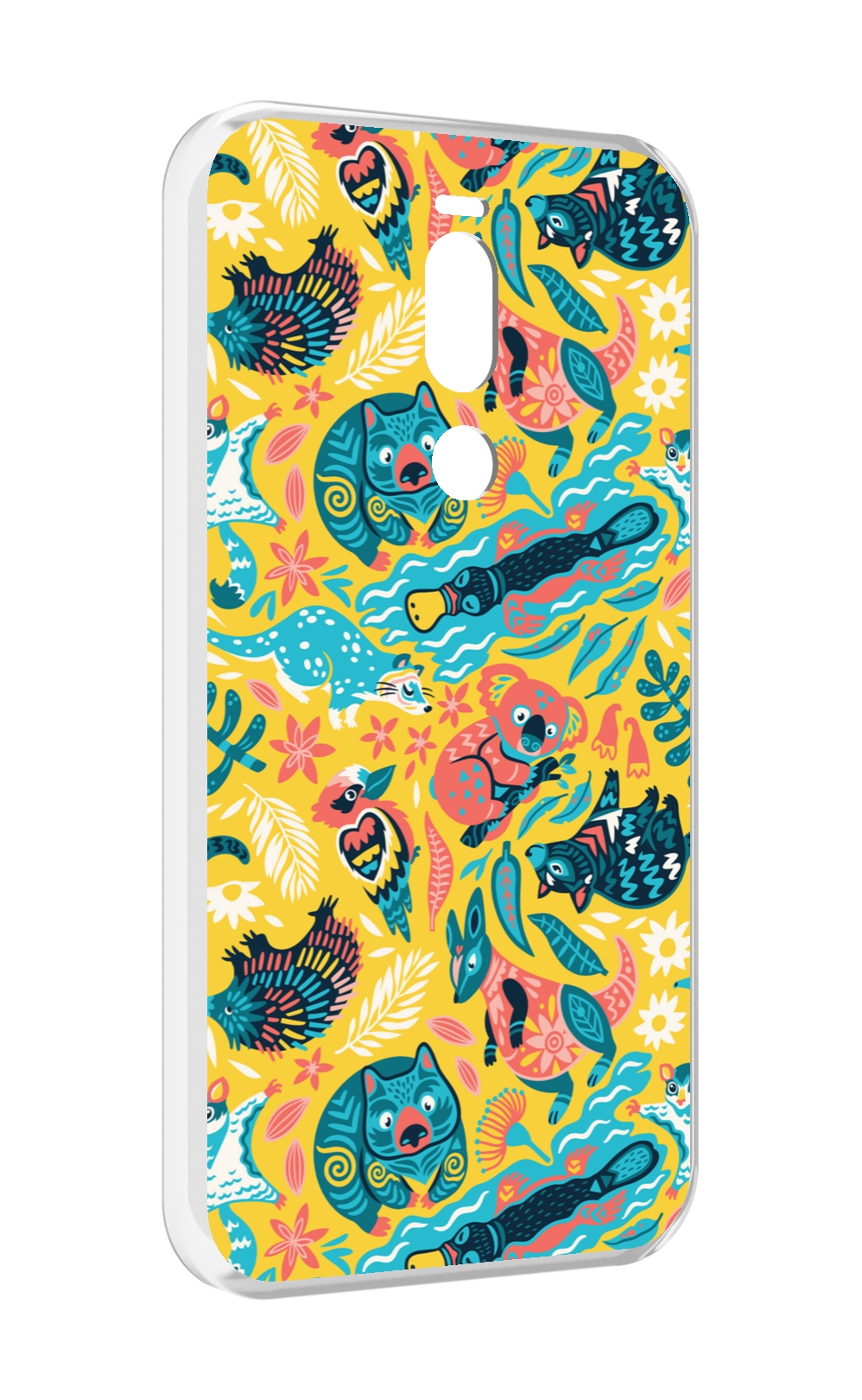 

Чехол Mypads Seamless-Pattern Для Meizu X8, Прозрачный, Tocco