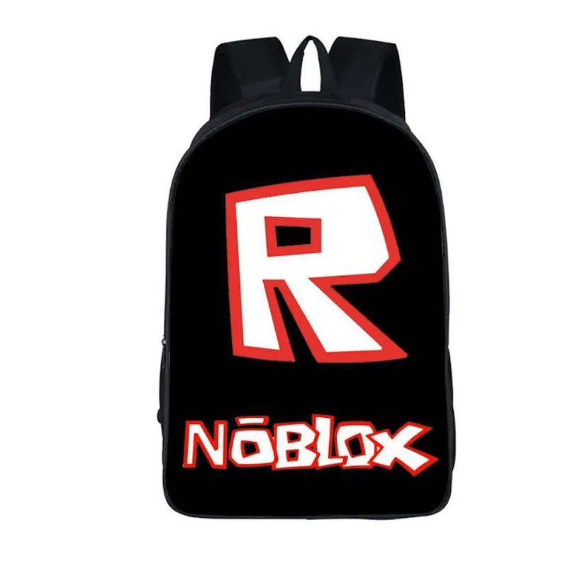 Рюкзак унисекс Plush Story Roblox черный, 41,5x28x15 см