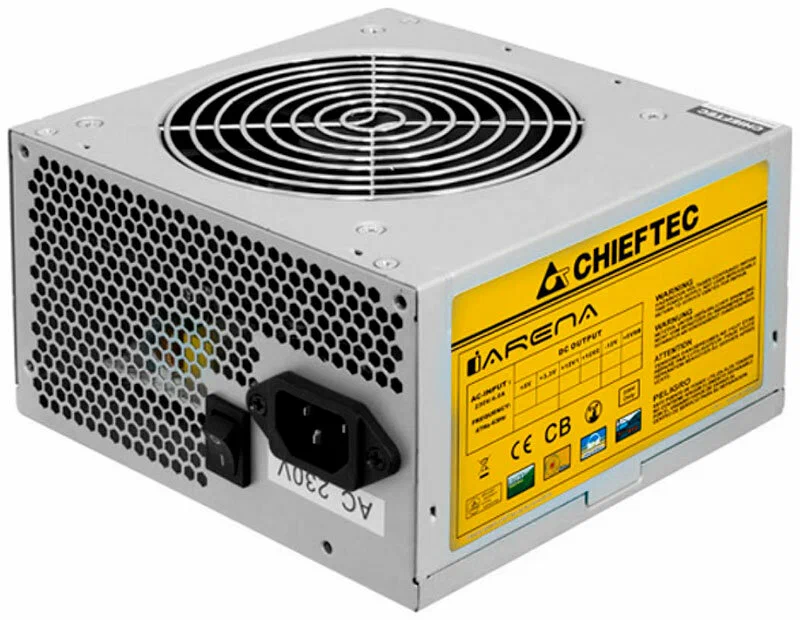 

Блок питания Chieftec GPA-600S 600W 600W, Серебристый, GPA-600S 600W