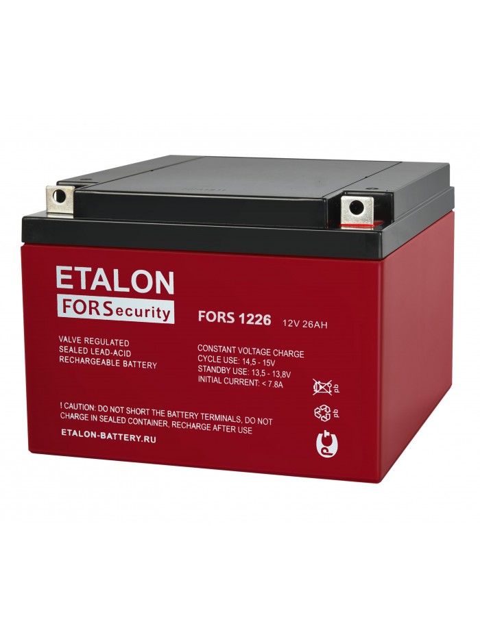 Аккумулятор для ИБП Etalon battery FORS 1226 26 А/ч 12 В (00-00006435)