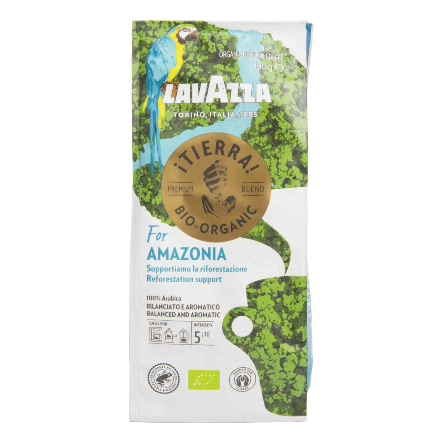 

Кофе Lavazza Tierra Bio-Organic Amazonia молотый 180 г