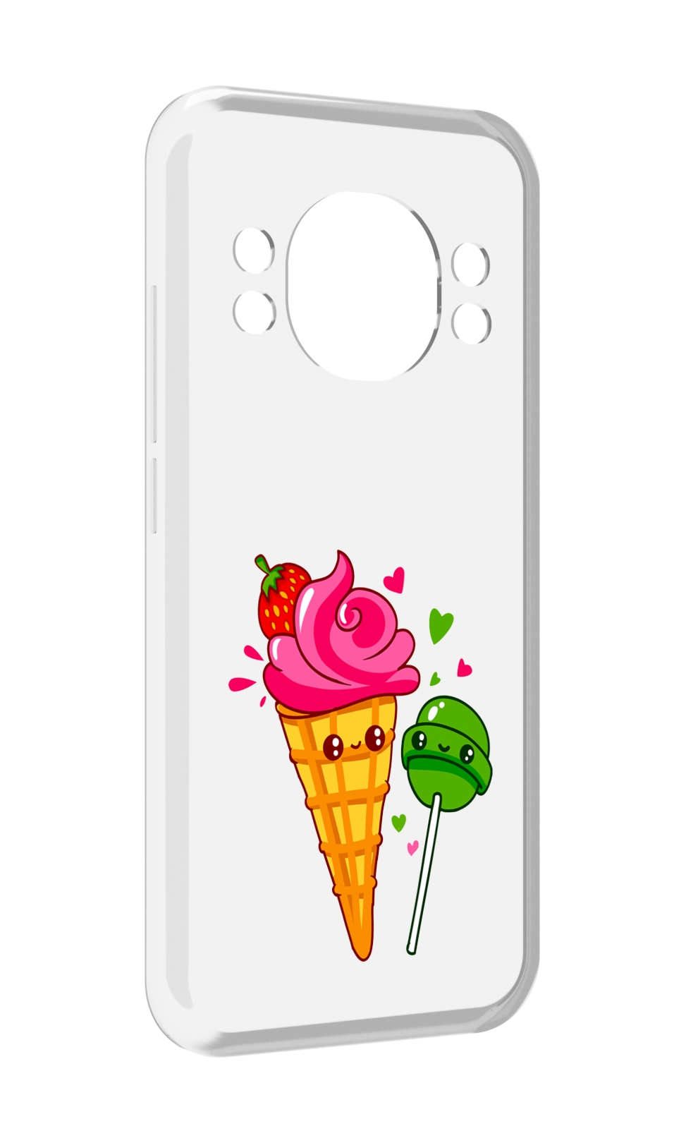 

Чехол MyPads Вкусняшки для Doogee S98 / S98 Pro, Прозрачный, Tocco