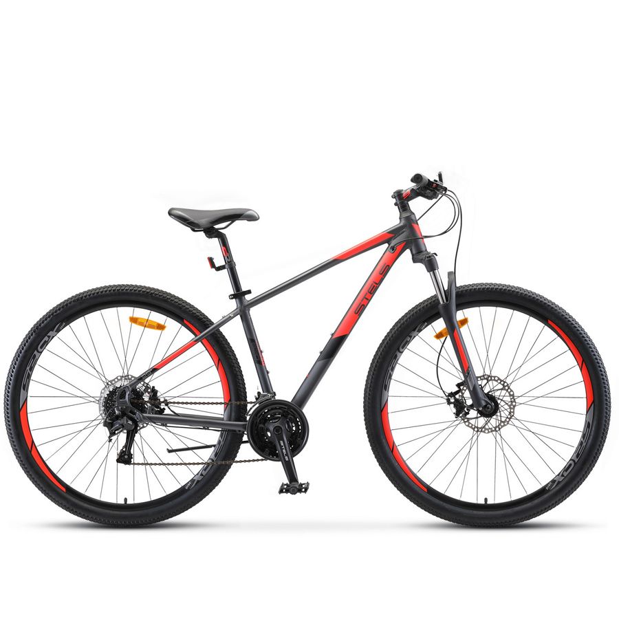 фото Велосипед stels navigator 920 md v010 2022 18.5" антрацитовый/красный
