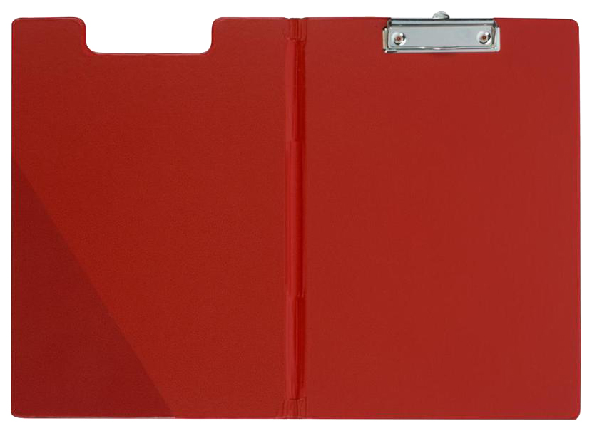 фото Папка-планшет с крышкой bantex картонная красная (1.9 мм), 49876