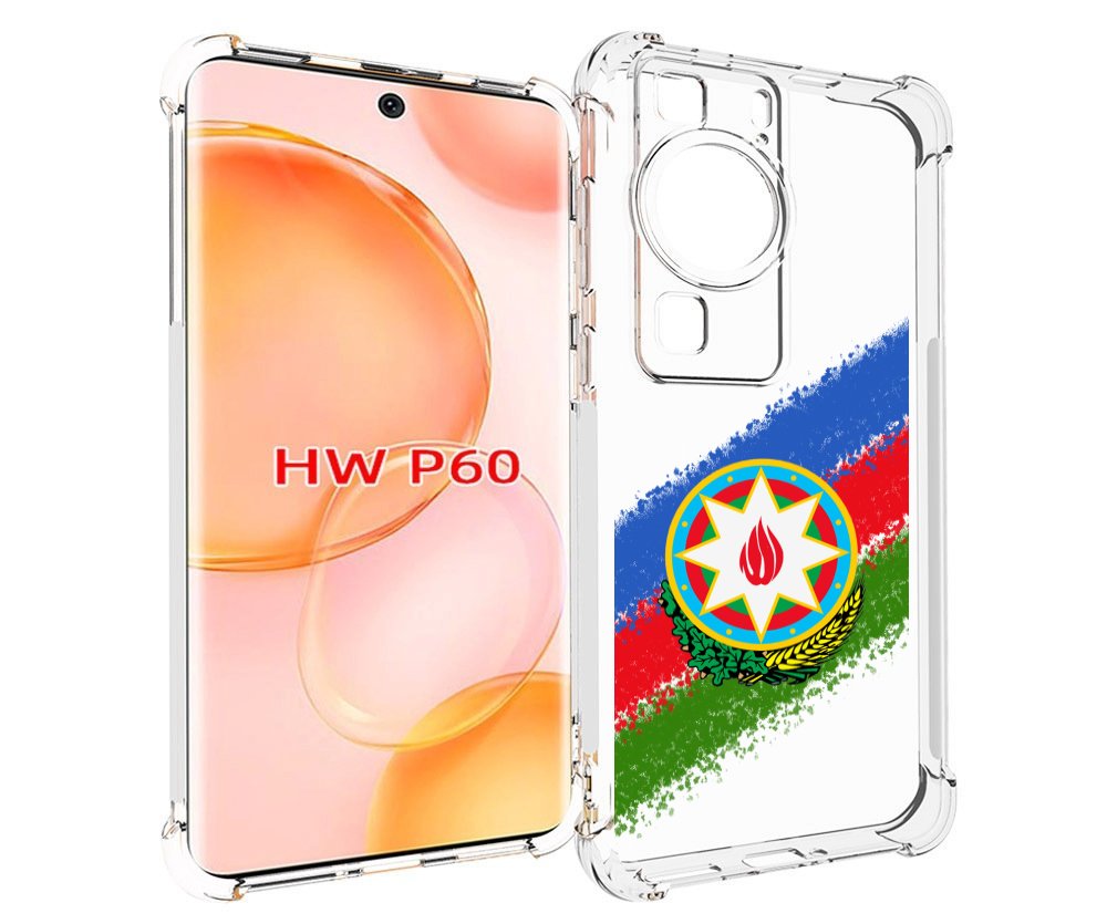 

Чехол MyPads герб флаг Азербайджана для Huawei P60, Tocco