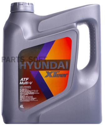 HYUNDAI-XTEER 1041411 Жидкость трансмиссионная XTeer ATF Multi V 4л