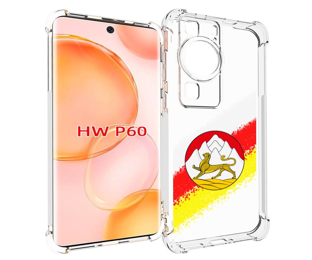 

Чехол MyPads герб флаг южная осетия для Huawei P60, Tocco