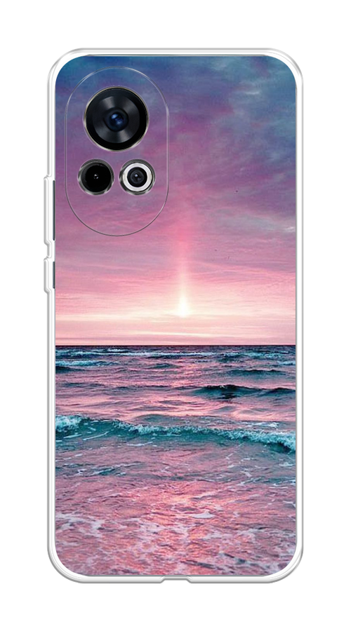 

Чехол на Huawei Nova 12 "Восход 3", Розовый;голубой, 6123050-1