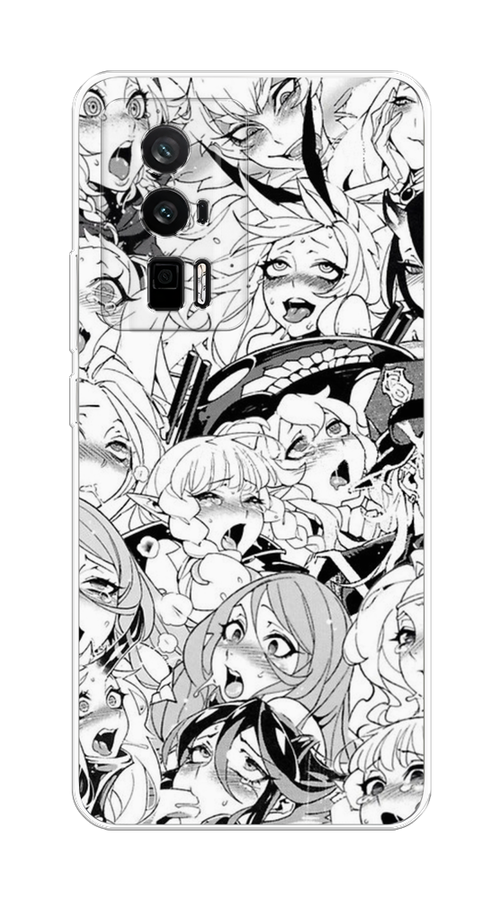 

Чехол на Xiaomi Redmi K60/Poco F5 Pro "Ахегао манга тян", Черный;белый;серый, 318850-1