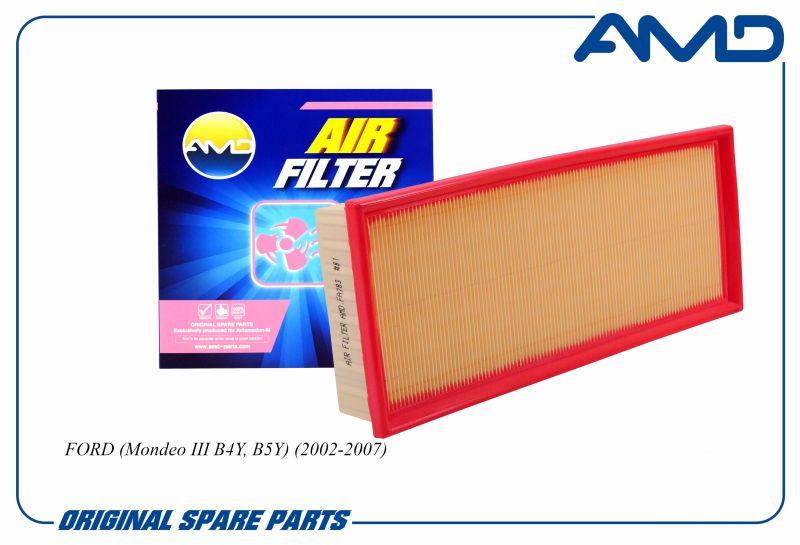 

Фильтр воздушный 1581167 AMD.FA783 AMD для FORD Mondeo III B4Y, B5Y 2002-2007