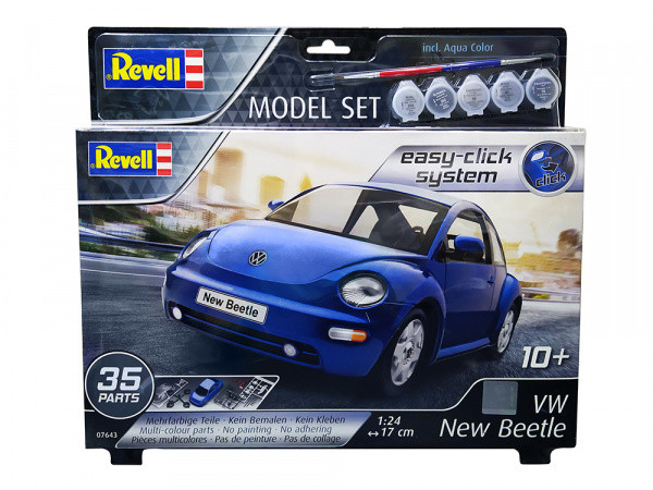 фото Набор компактный автомобиль фольксваген new beetle revell 67643