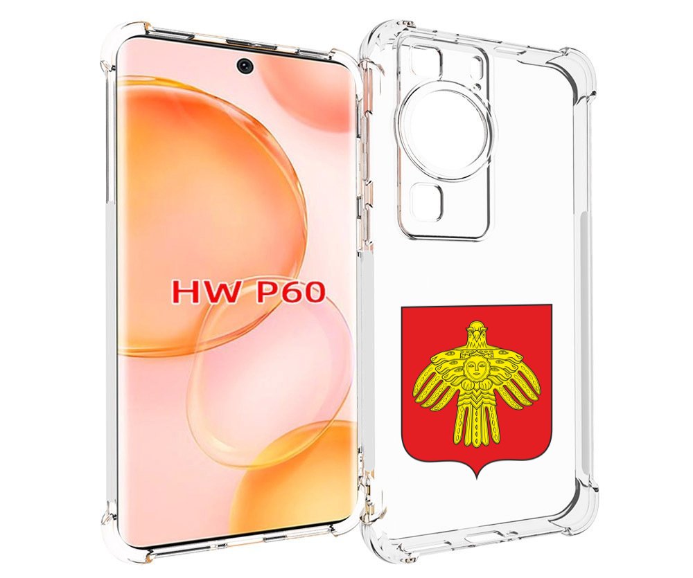 

Чехол MyPads герб-коми-сыктывкар для Huawei P60, Tocco