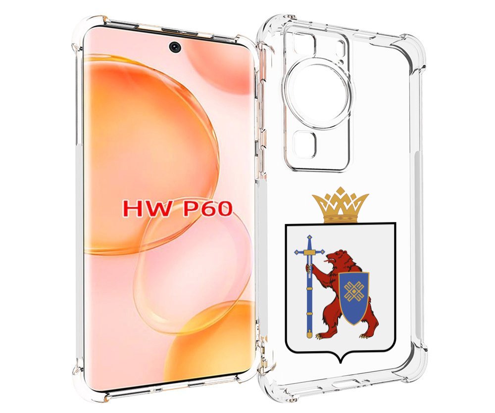 Чехол MyPads герб-марии?-эл-и?ошкар-ола для Huawei P60