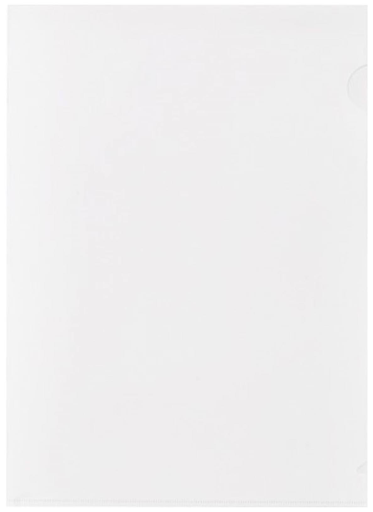 фото Папка-уголок жесткий пластик белая матовая 180 мкм (10 штук в упаковке), 627974 attache