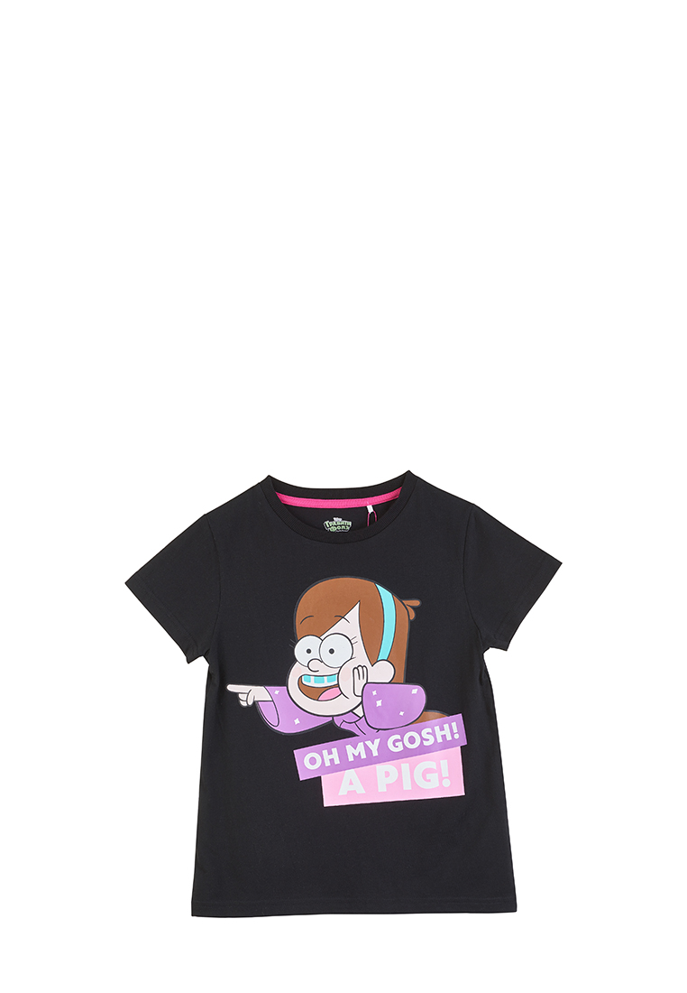 фото Футболка детская gravity falls ss22gf0061853 цв. черный р. 134