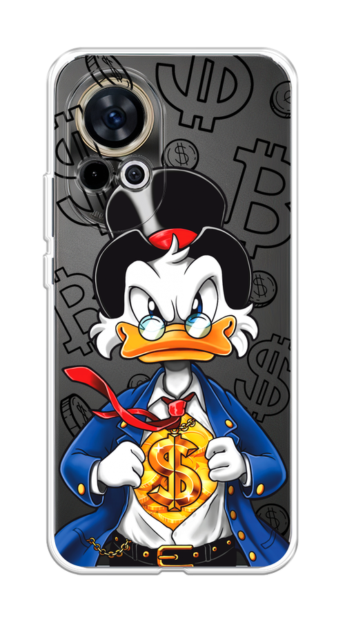 

Чехол на Huawei Nova 12 "Scrooge Goldman", Черный;белый;синий, 6123050-1