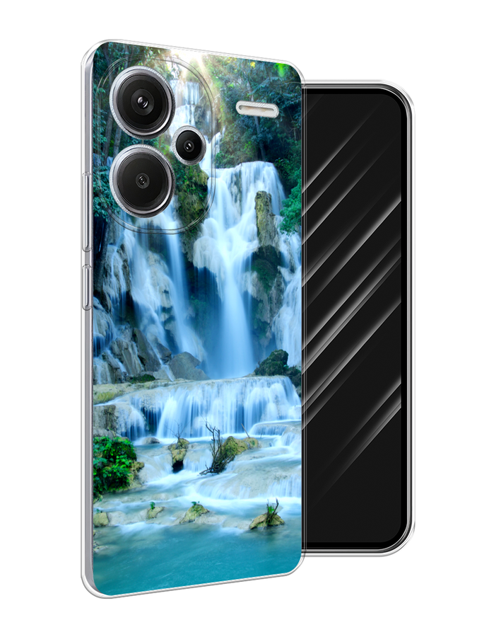 

Чехол Awog на Redmi Note 13 Pro+ "Водопад 8", Голубой;зеленый, 320250-1