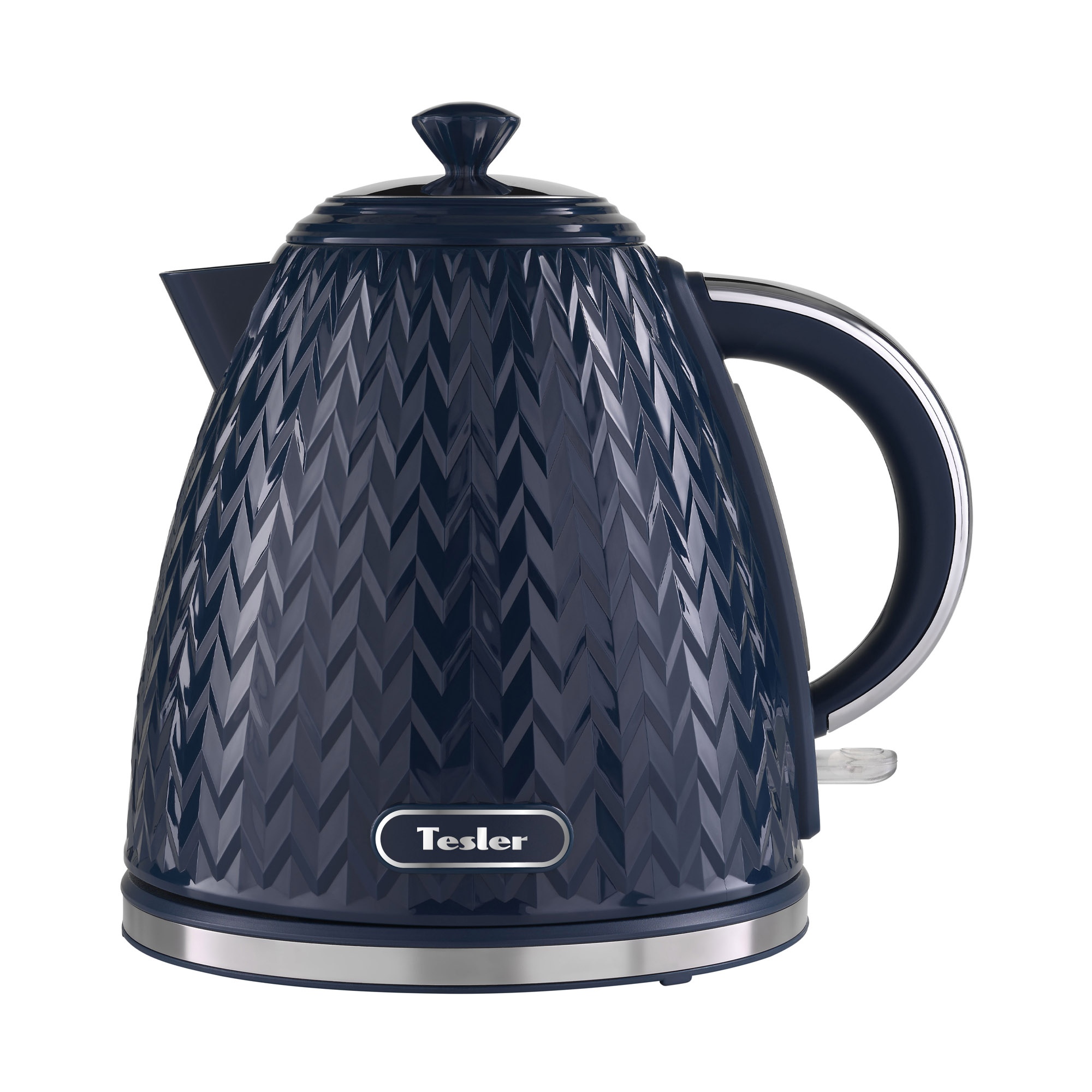 Чайник электрический TESLER KT-1704 1.7 л синий тостер bbk tr81m синий bbk tr81m bl