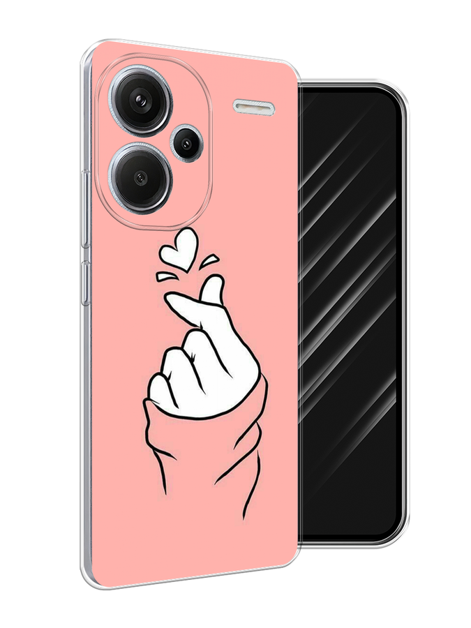 

Чехол Awog на Redmi Note 13 Pro+ "Любовь-щелк", Оранжевый, 320250-1