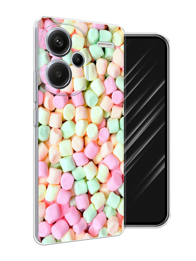 

Чехол Awog на Redmi Note 13 Pro+ "Marshmallows", Зеленый;желтый;розовый, 320250-1