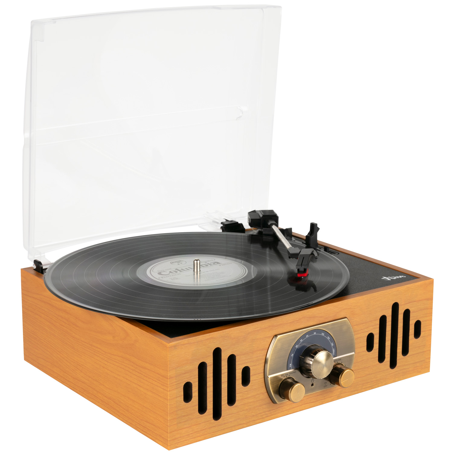 Проигрыватель виниловых пластинок Alive Audio Quattro LP Beige AA-QTR-01-LW