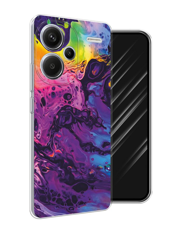 

Чехол Awog на Redmi Note 13 Pro+ "ACID fluid", Бордовый, 320250-1