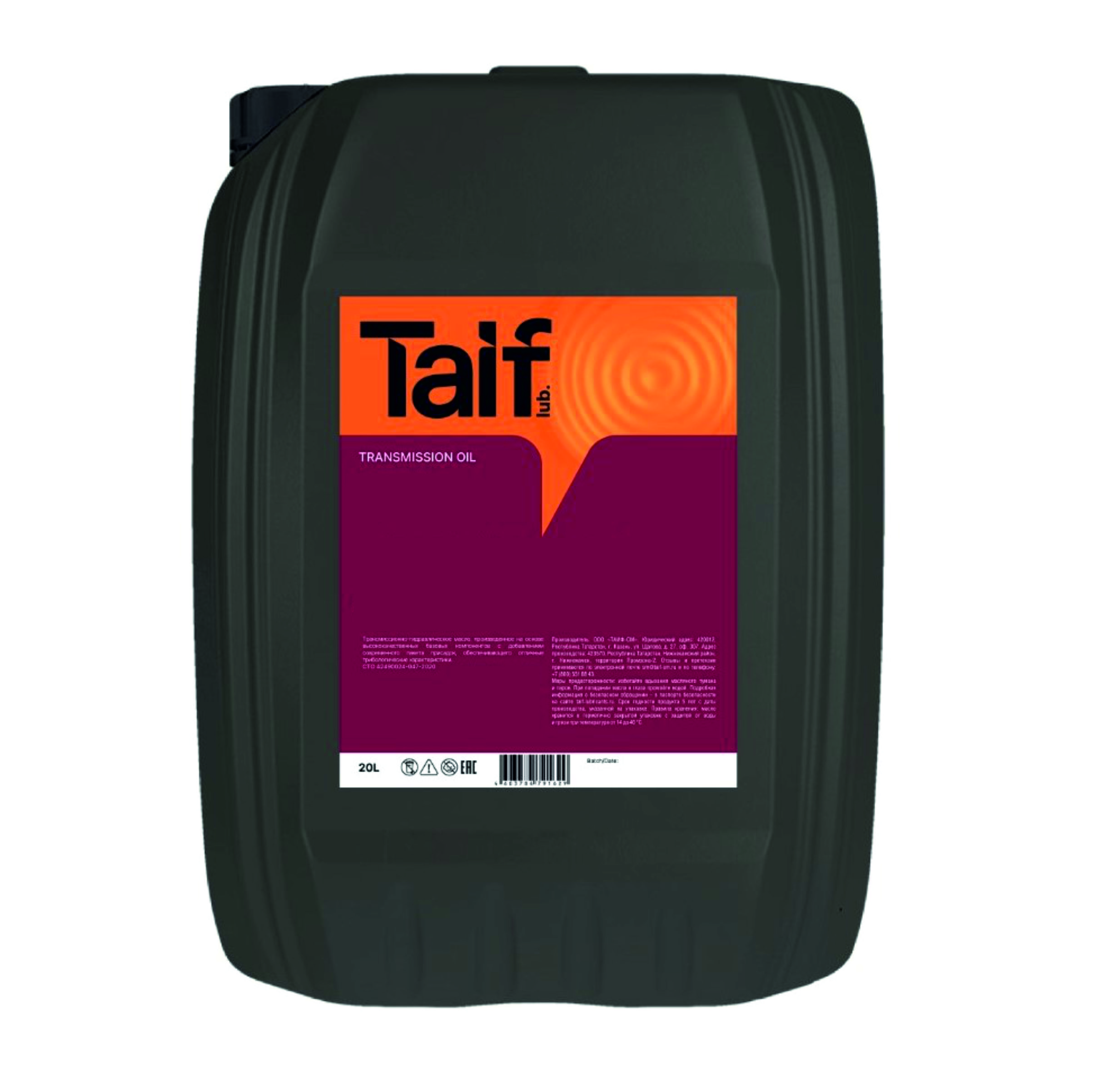 

Трансмиссионное масло TAIF SHIFT GL-5 85W-140 20L, GL-5 85W-140