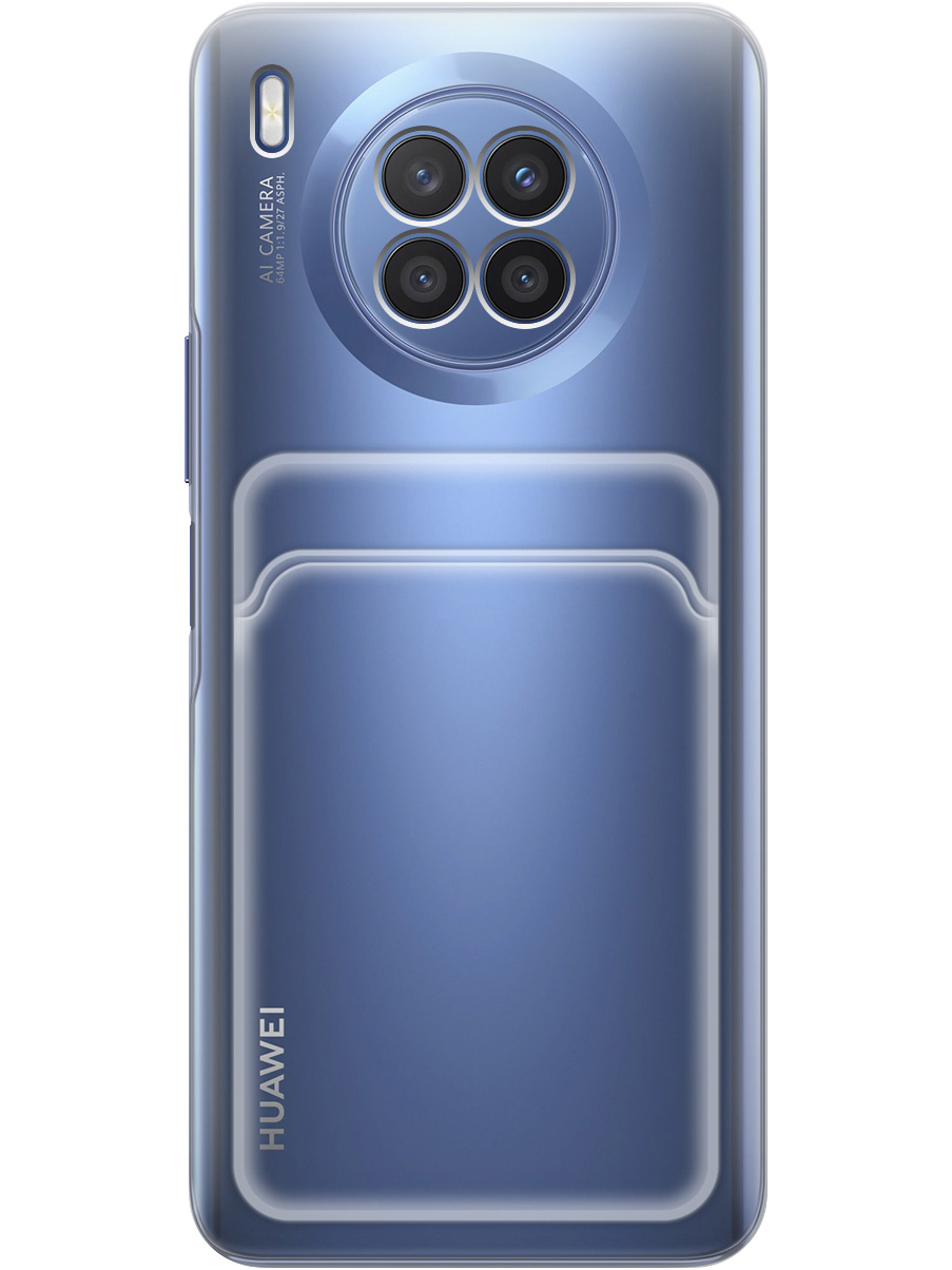 

Силиконовый чехол на Honor 50 Lite / Huawei Nova 8i прозрачный, 20012032