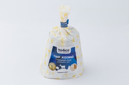 

Сыр мягкий ko&co козий Пепельный конус с белой плесенью в золе 45% 200 г бзмж
