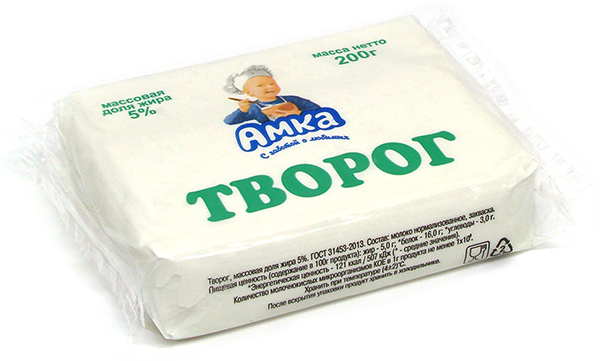 фото Творог амка 5% 200 г