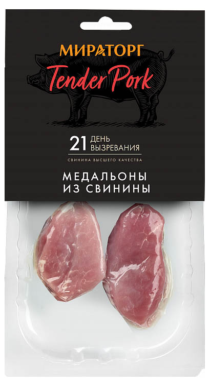 

Медальоны из свинины Мираторг Tender Pork охлажденные 250 г