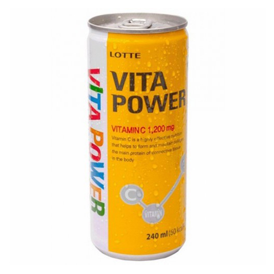Напиток энергетический Lotte Vita Power негазированный безалкогольный 0,24 л