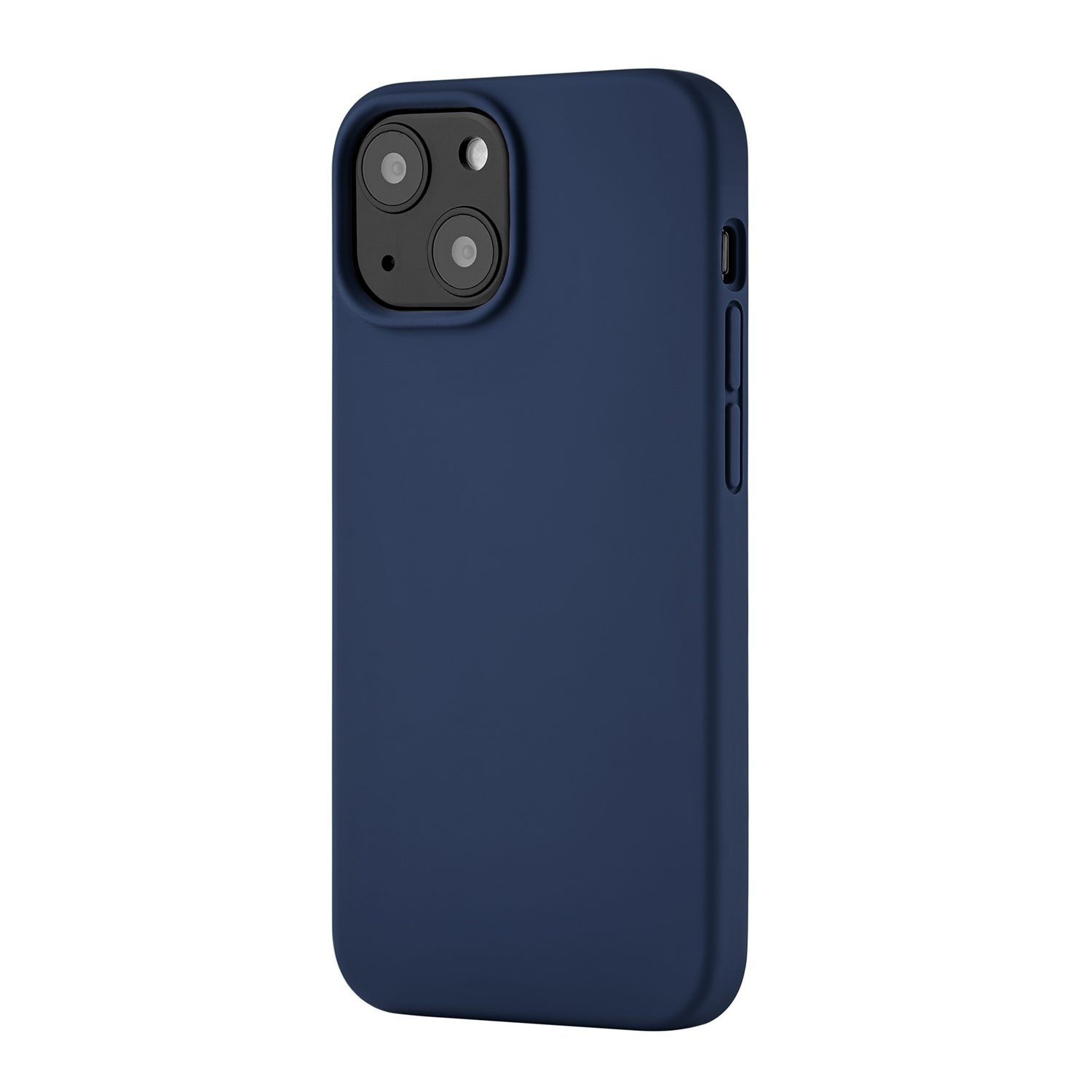 фото Чехол ubear touch case (liquid silicone) для iphone 13 mini, синий