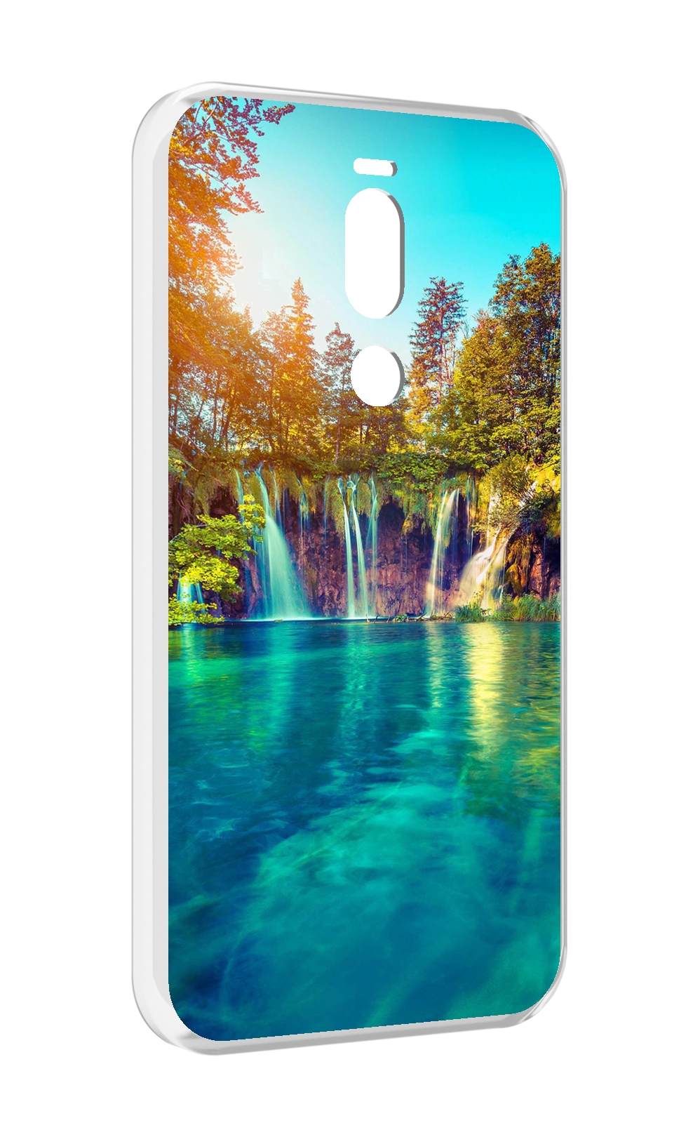

Чехол Mypads Водапад-2 Для Meizu X8, Прозрачный, Tocco