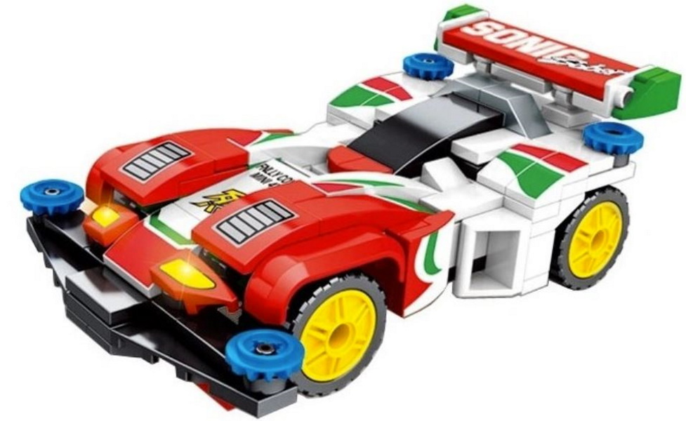 

Конструктор Sembo Машинка-трансформер mini 4WD 607041-44, 607041-44