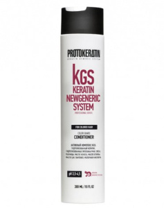 фото Kgs кондиционер-глосс для сияния и защиты цвета окрашеных волос 300мл protokeratin