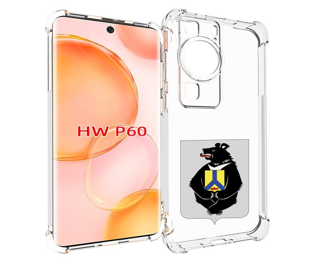

Чехол MyPads герб-хабаровский-край для Huawei P60, Tocco