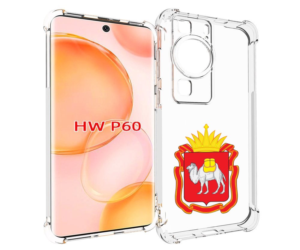 

Чехол MyPads герб-челябинская-область для Huawei P60, Tocco