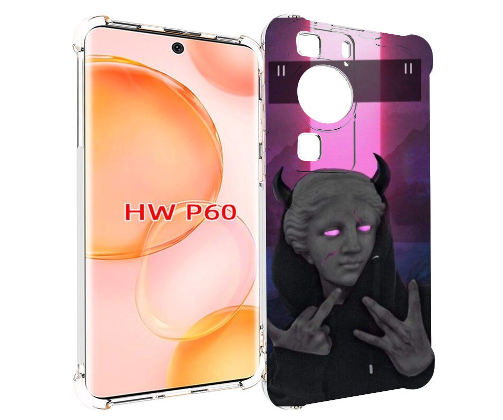 

Чехол MyPads глитч-статуя для Huawei P60, Tocco