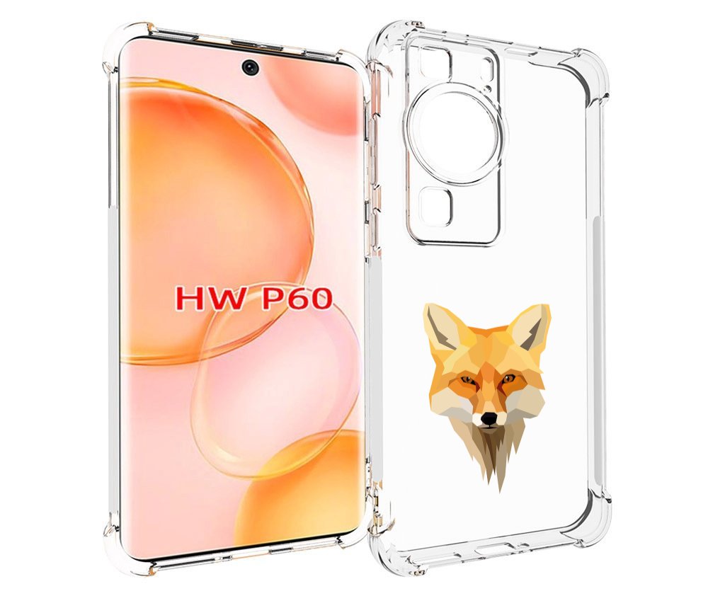 

Чехол MyPads голова-лисы для Huawei P60, Tocco