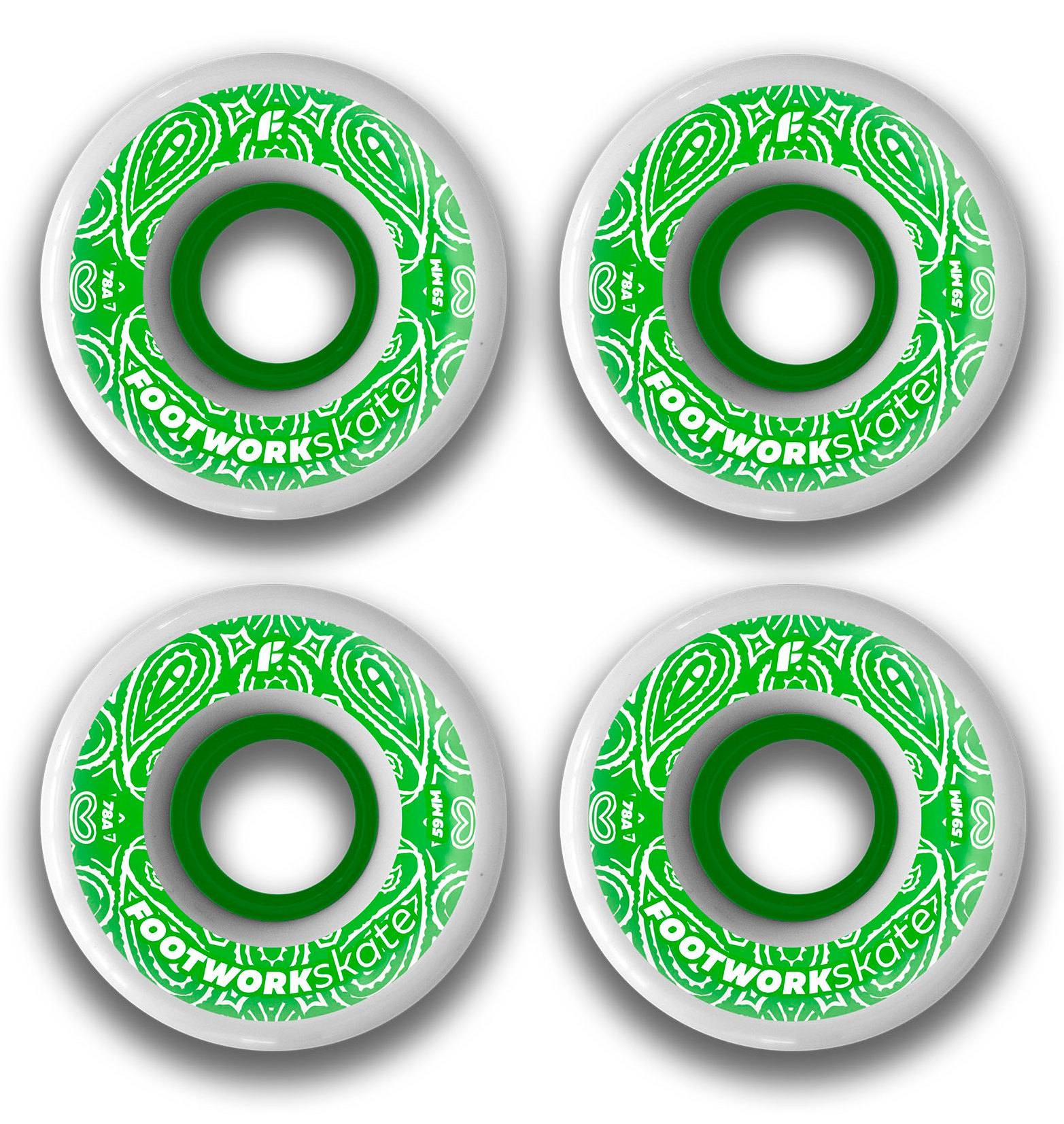 

Колеса Footwork Bandana 59mm 78A