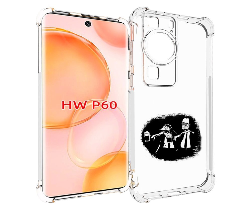 

Чехол MyPads гомер пьет для Huawei P60, Tocco