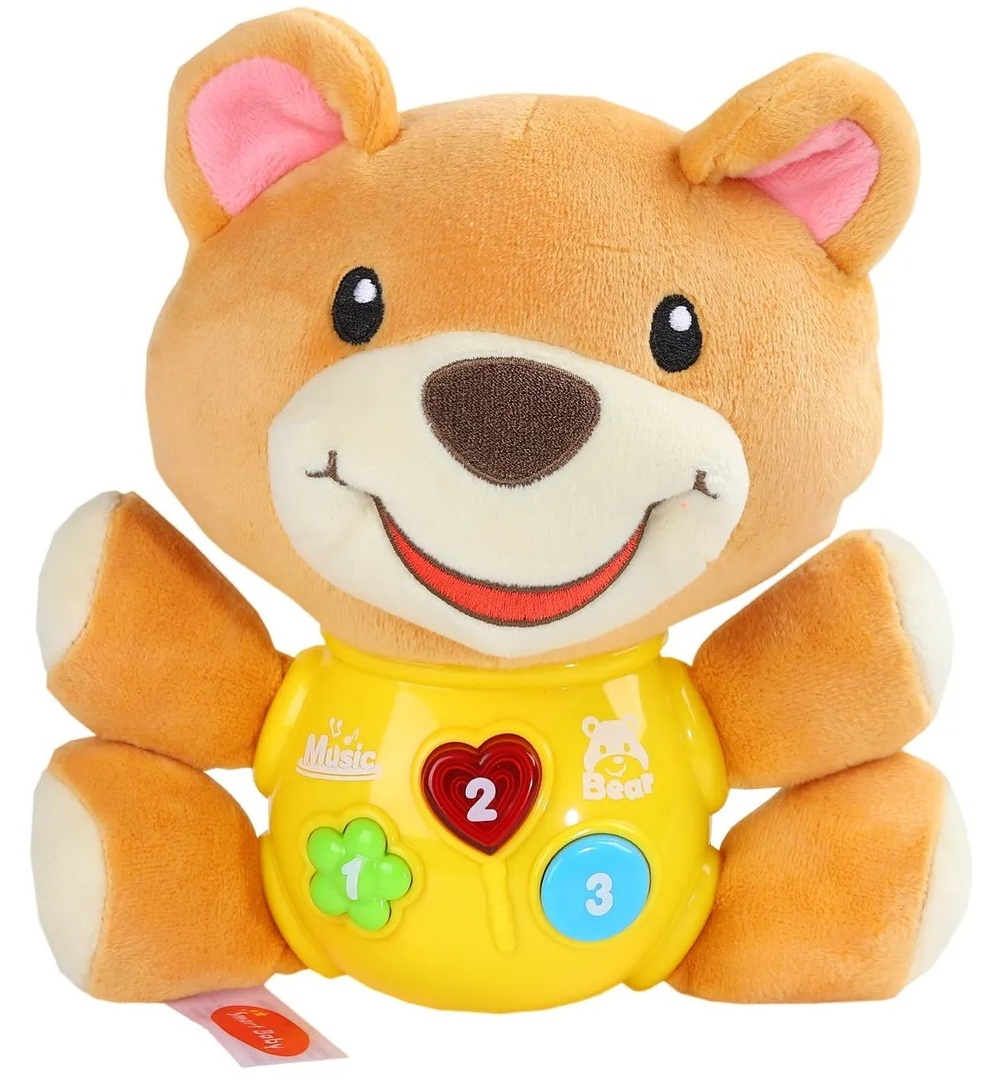 фото Развивающая мягкая игрушка мишка smart baby jb0333390