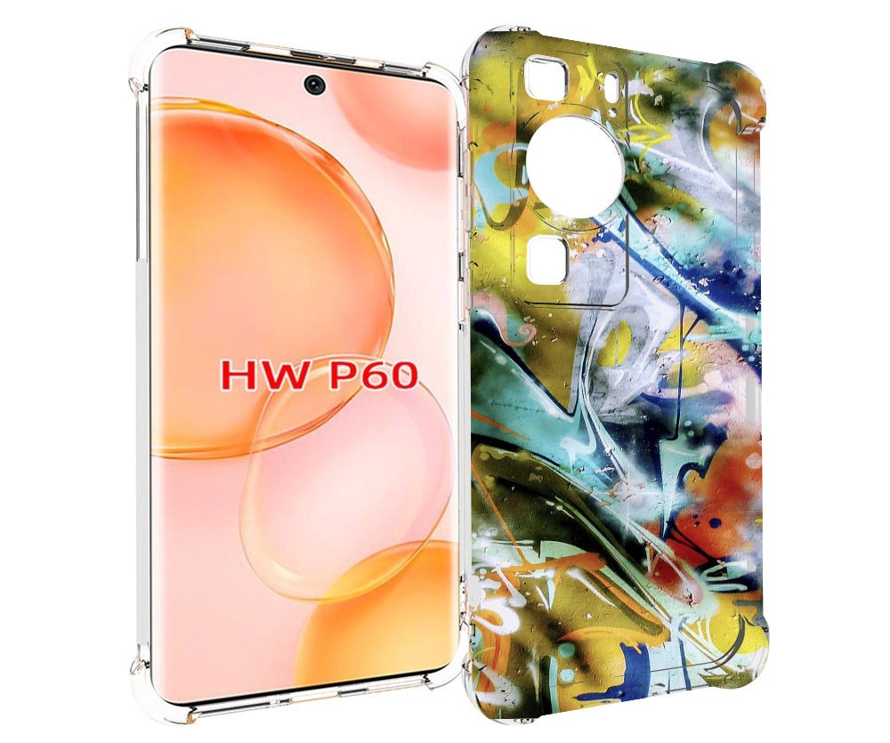 

Чехол MyPads граффити-хаос для Huawei P60, Tocco