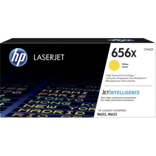 

Картридж HP 656X CF462X желтый 22000стр. для HP M652/653