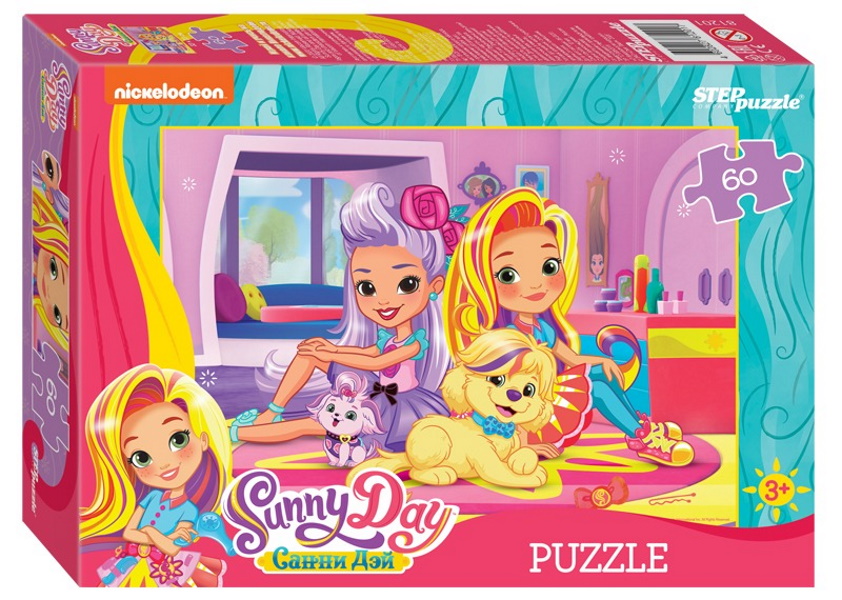 

Пазл Sunny Day, 60 элементов Step Puzzle 81201, 81201