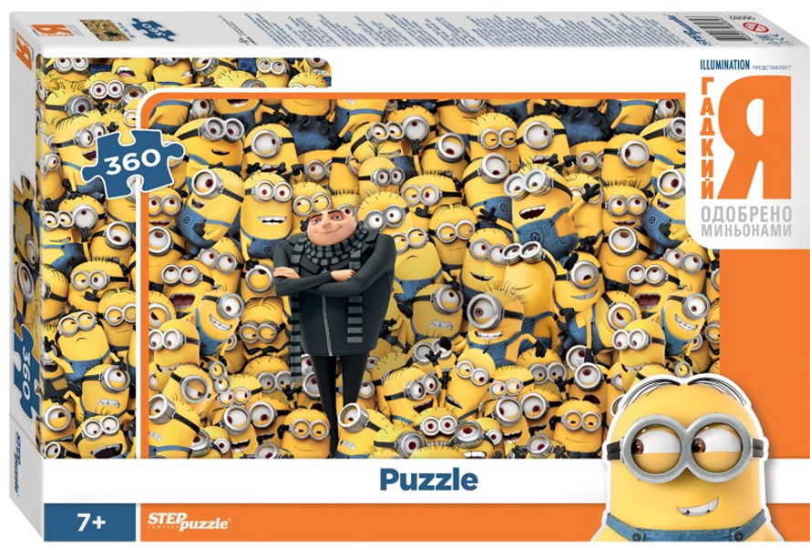 

Пазл Гадкий Я, 360 элементов Step Puzzle 96089, 96089