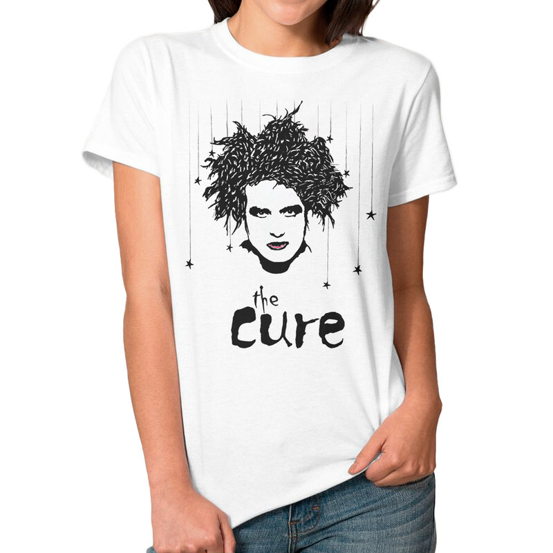 

Футболка женская Dream Shirts The Cure 989998111 белая 3XL, The Cure 989998111