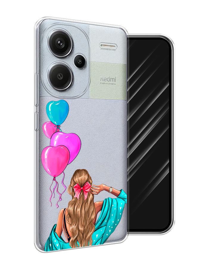 

Чехол Awog на Redmi Note 13 Pro+ "День Рождения", Голубой;розовый;бежевый, 320250-1